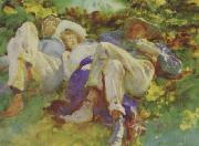 John Singer Sargent The Siesta oil painting artist